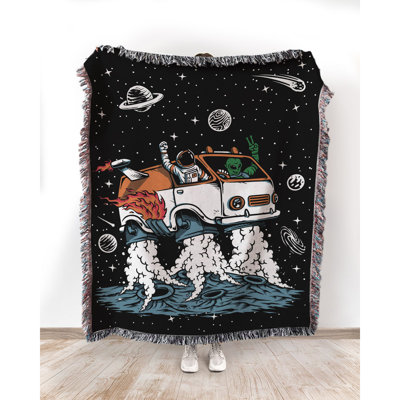 Hand Woven Throw Blanket