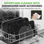 Barbecue d'intérieur sans fumée Nutrichef | Barbecue intelligent et friteuse à air avec 7 fonctions de cuisson | Capacité de 6 L | Comprend un thermomètre intelligent | Contrôle précis de la température | Plaques de gril antiadhésives amovibles