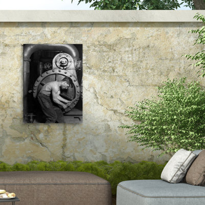 Marcus Jules Steel Worker Outdoor  Canvas