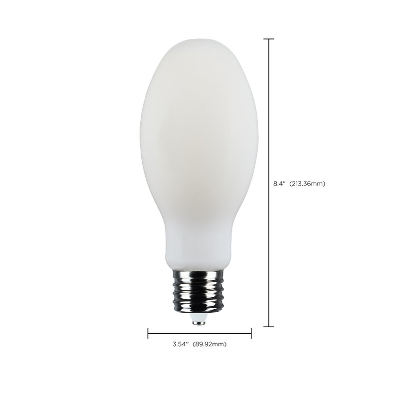 40 Watt LED HID Replacement ED28 5000K Extended Mogul Base White 120-277 Range Voltage