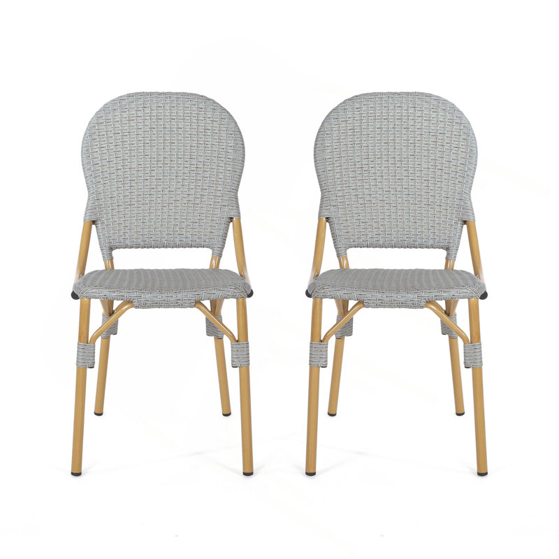 Chaise bistro française (ensemble de 2)