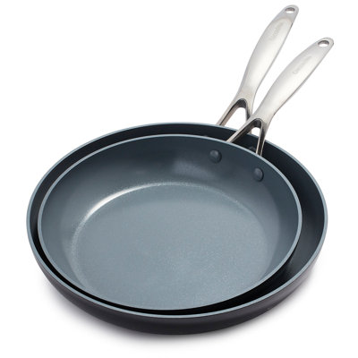 GreenPan Valencia Pro Healthy Ceramic Nonstick 2 Piece Frying Pan Set