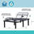  Ivers Twin-XL Zero Gravity Adjustable Bed with Remote