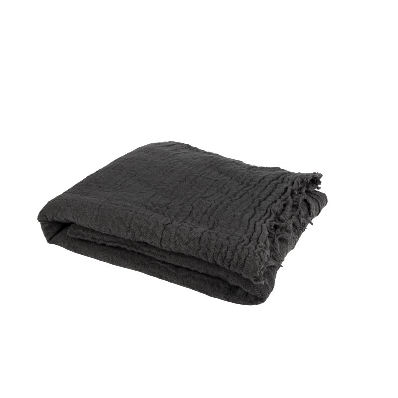 Solid Colour Throw, Dim Grey