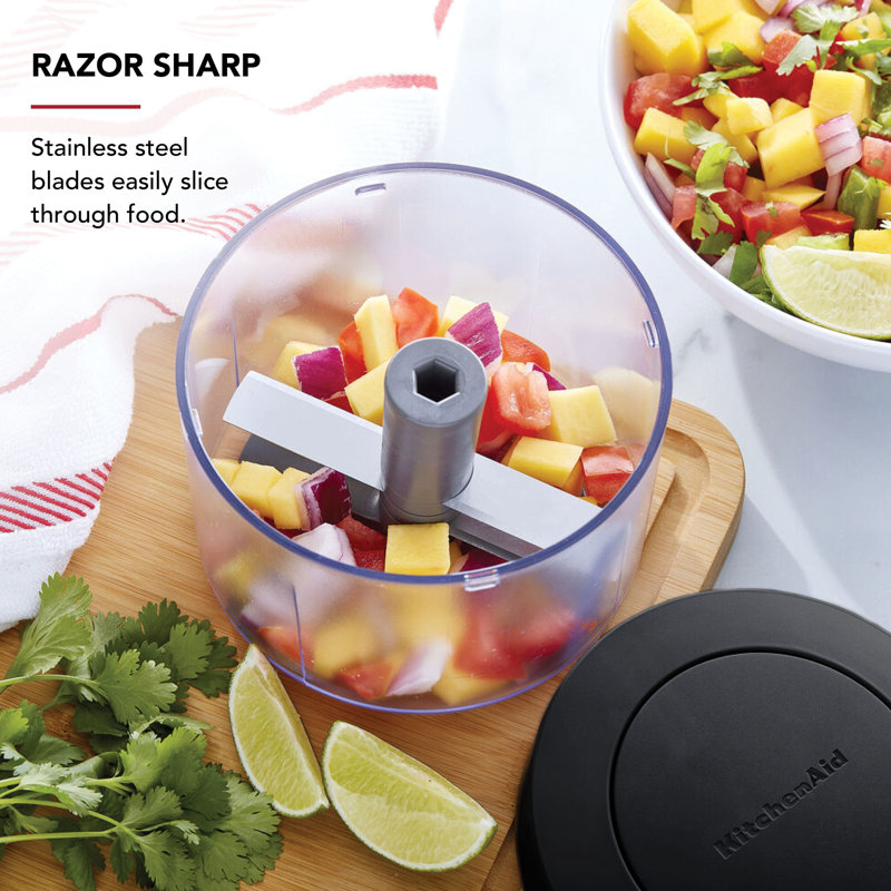 Kitchenaid  Manual Food Chopper, Black
