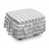 Ziggourat Ombre Ombre Gris pâle/Blanc est en rupture de stock