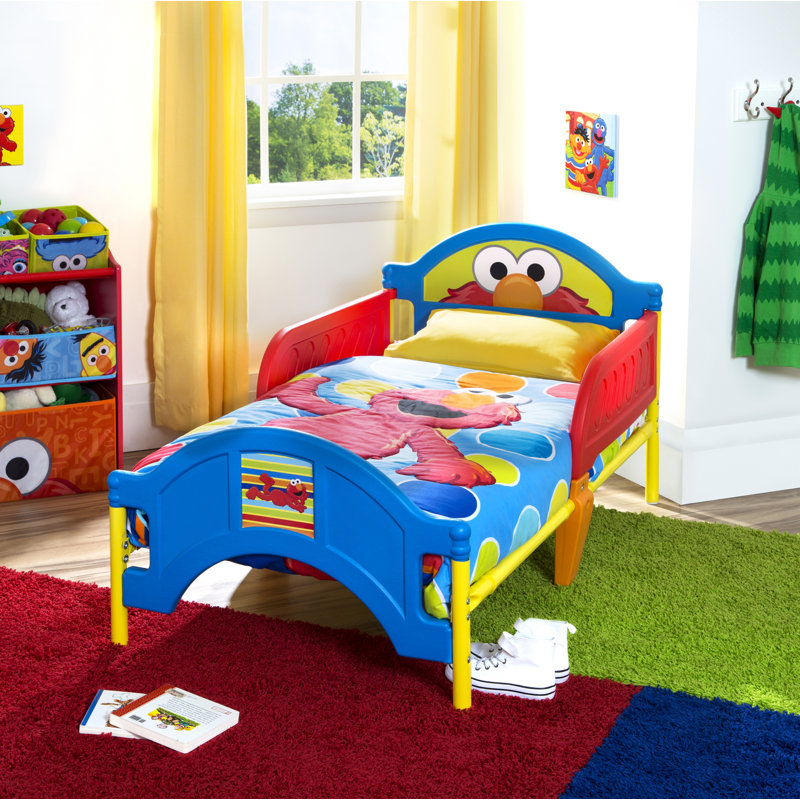 Lit pour enfant en plastique Sesame Street Delta