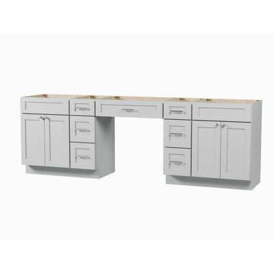 102'' Double Bathroom Vanity Base Only