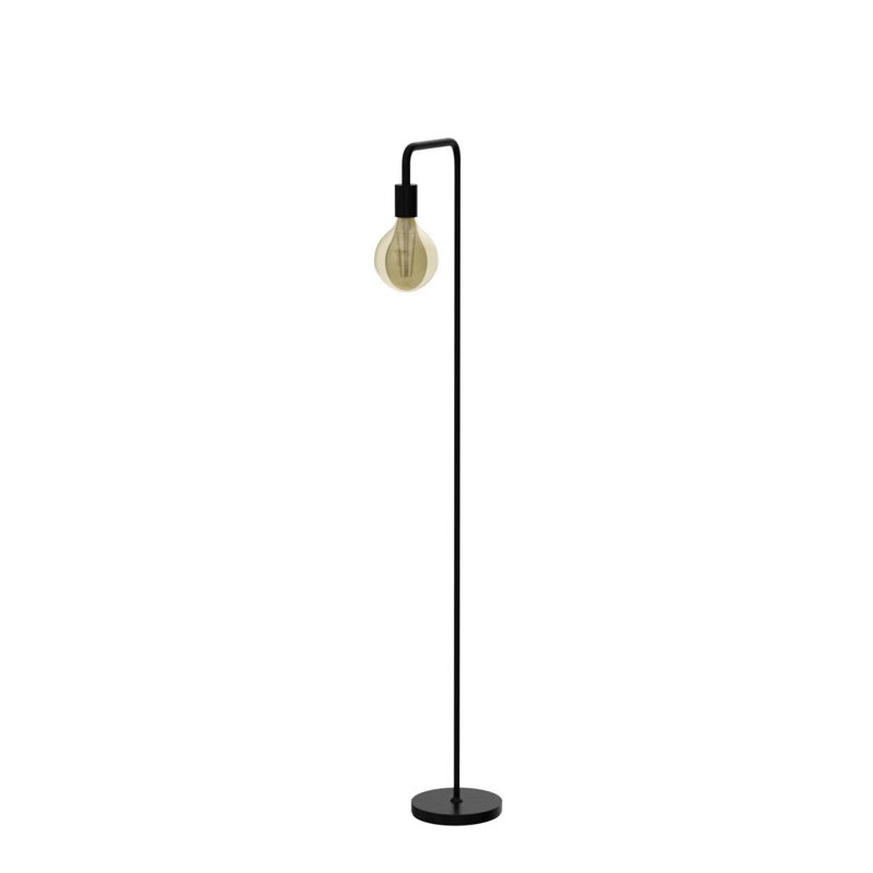 Lampe sur pied industrielle, lampe sur pied 63 pouces, Gold