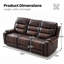 Canapé inclinable manuel l 85 po Abba-1350772788