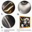 «Black and Gold Elegance III», reproduction sur toile-87365514-87365515