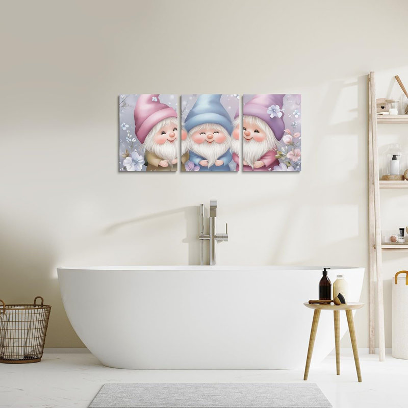 3 Piece Wrapped Canvas Print