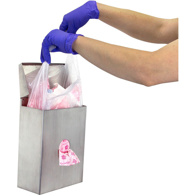 Polyethylene Plastic Trash Liners - 500 Count