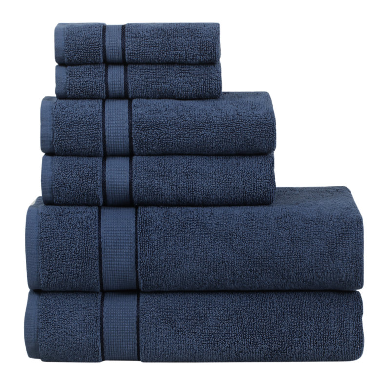 Emmeram Cotton Blend Mulit-Size Set, Navy Blue