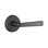 Cimarron Flat Privacy (Bed & Bath) Door Lever with Round Rosette