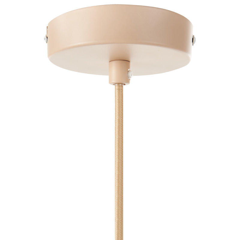 1 - Light Matte Unique/Statement Pendant, White