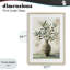 «Vase of Olive Branches», reproduction encadrée sous verre, design by Creative Studio-130835693-130835696