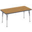 Table d'activité rectangulaire à hauteur réglable en forme de T-99069345-99069347-66420723