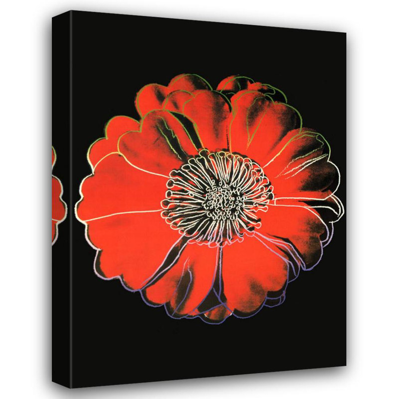 Fleur pour le dôme Tacoma, v. 1980, H 18 po x l 13 po