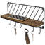 Floating Shelf with Hooks