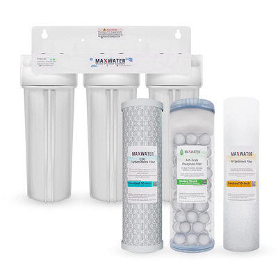 Filtration d'eau standard 10 pouces Max Water (bon pour protéger la maison contre le tartre et la corrosion)