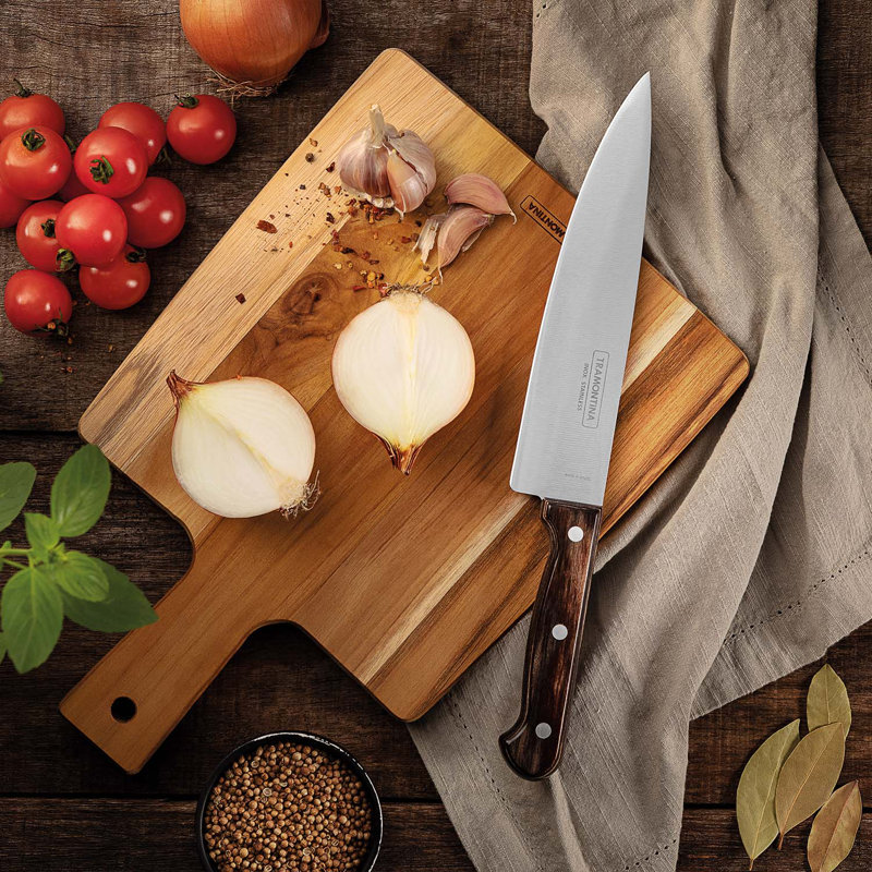 Tramontina Teak Wood Chopping Board, 23cm W x 34cm L