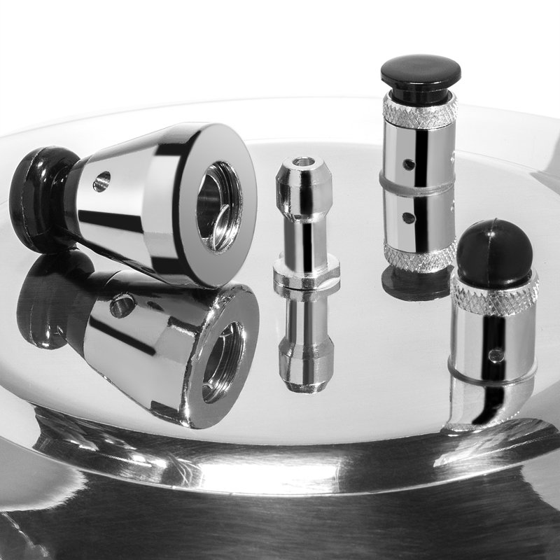 Barton 6-Quart Silver Aluminum Stovetop Pressure Cooker