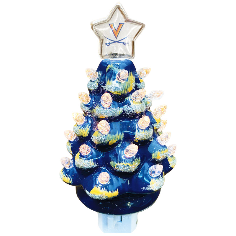 NCAA 6,5 "Virginia Xmas Tree Nite Lite