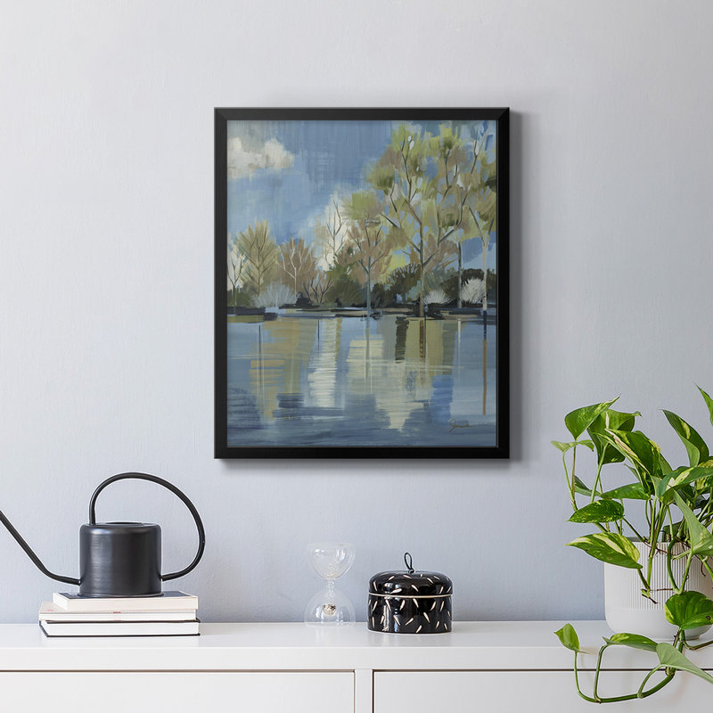 «Enchanted Forest I», reproduction encadrée de qualité supérieure - prête à être accrochée, H 24 po x l 20 po x P 1 po
