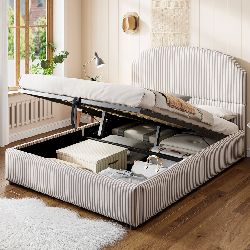 Ottoman Storage Bed, White