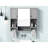 35'' X 28'' Bathroom Wall Cabinet - Concealed Storage Area Grey Mirror & Quality