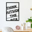 Think Outside The Box Wall Décor-909515415-909515416
