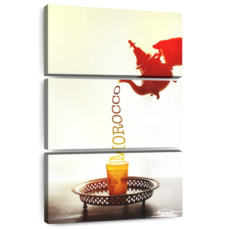 Moroccan Tea, 50" H x 32" W