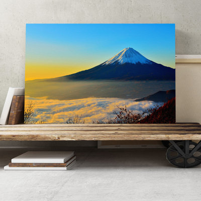 Landscape Fuji Mountain - Wrapped Canvas