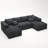 137" Comfy Cloud Couch, Modular U Shaped Sectional Sofa With Chaise And Ottoman-475362375