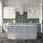 High Street Random Sized Porcelain Concrete Look Mosaic Wall & Floor Tile-43540580