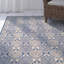 Tapis intérieur / extérieur bleu / ivoire Arneshia-1071650695