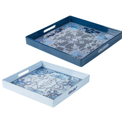Ensemble de plateaux 2 pièces Alyssia