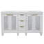 Ensemble de meuble-lavabo double 61 "avec miroir Schreck-1687713722