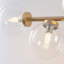 Johnnell 5 - Light Dimmable Clear Globe Glass Bathroom Vanity Light-890148690