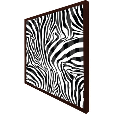 Ashalina Zebra Animal Print - Single Picture Frame Print