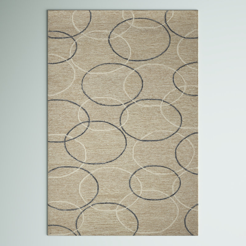 Gael Wool Geometric Indoor Rug, Rectangle 8' x 10'