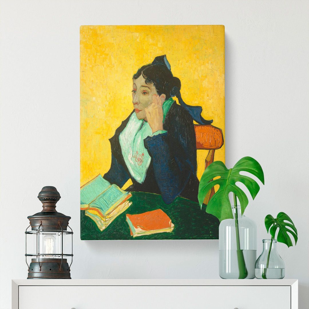 Madame Joseph-Michel Ginoux by Vincent Van Gogh - Wrapped Canvas