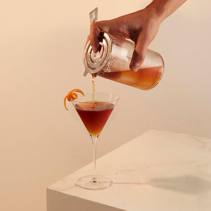 Cocktail Collection - Classic Crystal Glass Carafe