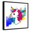 Art sur toile licorne arc-en-ciel-47848627-47848638