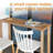 Table de bar d'extérieur Destefanis L 44,1 po x l 14,7 po Destefanis