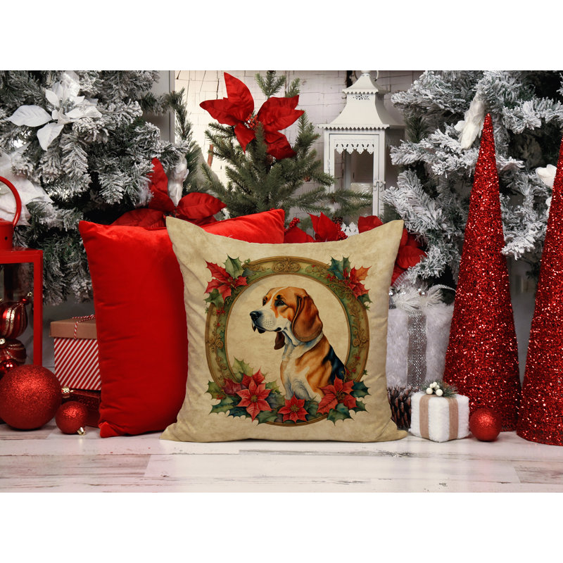 Coussin Christmas, Carré, 18 po x 18 po