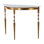 Imelda 40'' W Stone Console Table