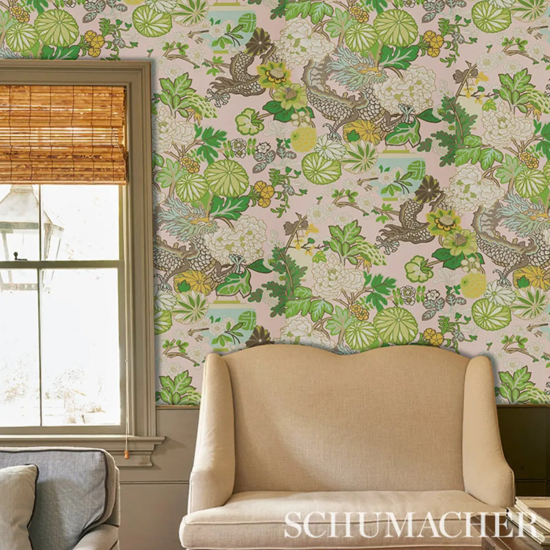 Chiang Mai Dragon Wallpaper, Blush