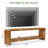 Solid Wood Tv Stand For Tvs Up To 65"
